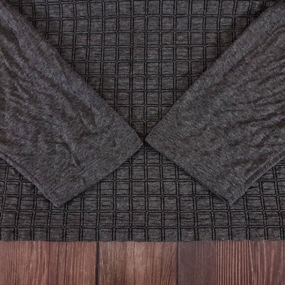 NWT Armani Collezioni Mens Size XXL Gray Crew Neck Pullover Shirt Viscose Blend - Picture 7 of 16